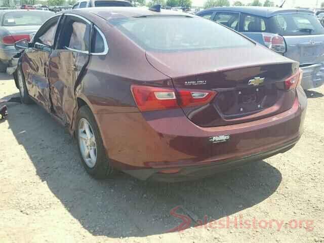 2T3BFREVXGW508076 2016 CHEVROLET MALIBU