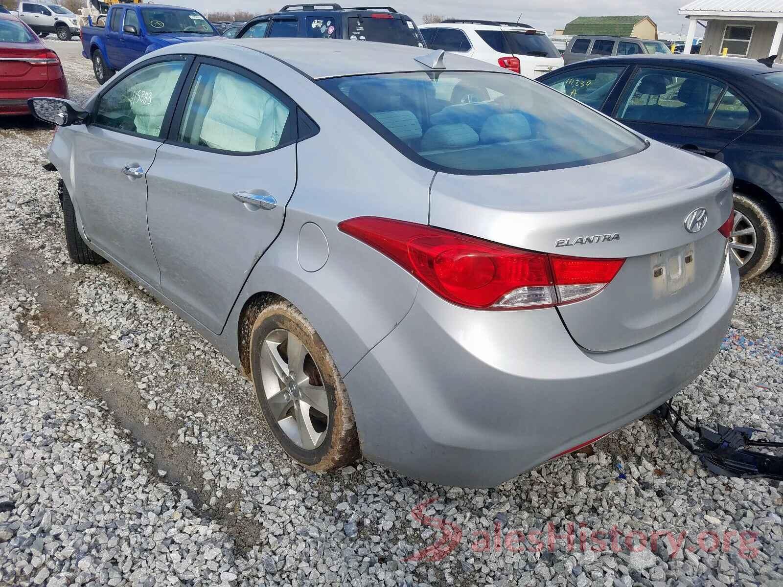 WDDZF4JB4KA677889 2013 HYUNDAI ELANTRA