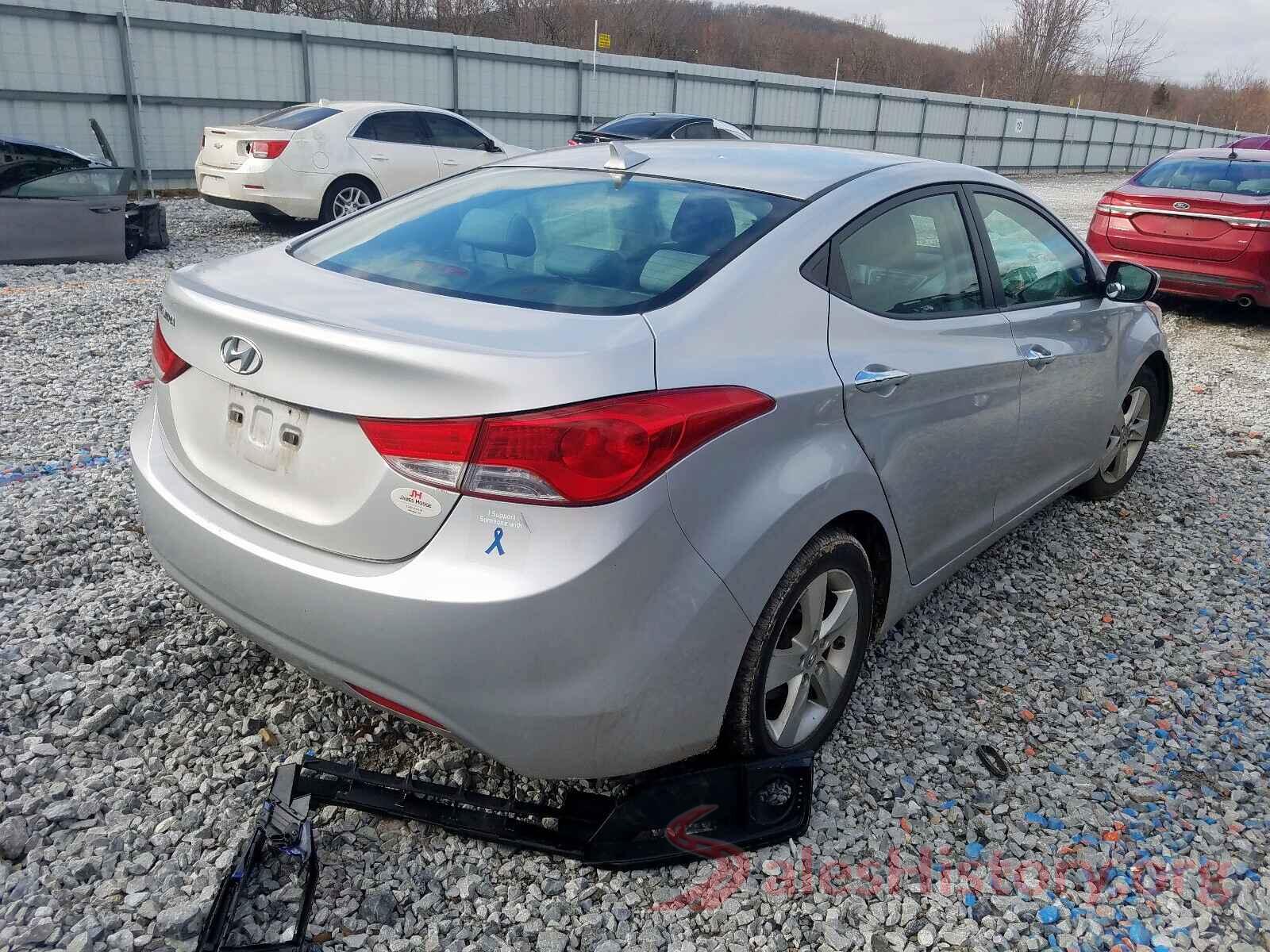 WDDZF4JB4KA677889 2013 HYUNDAI ELANTRA