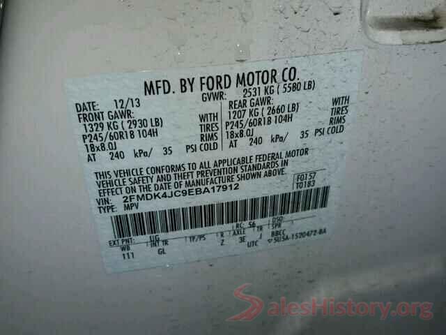 1C4HJXDN6LW204320 2014 FORD EDGE