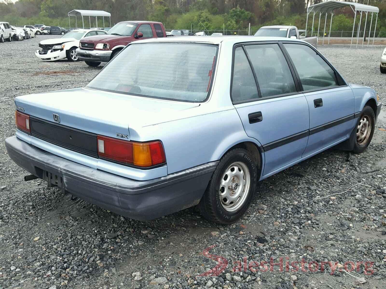 5XXGT4L34JG214766 1988 HONDA CIVIC