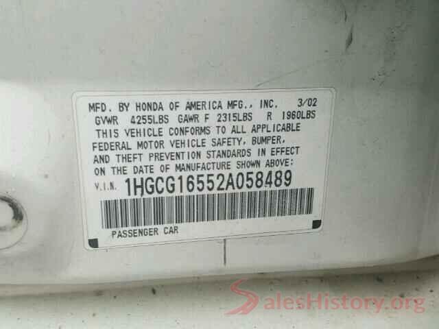 1N4AL3AP2HC153410 2002 HONDA ACCORD