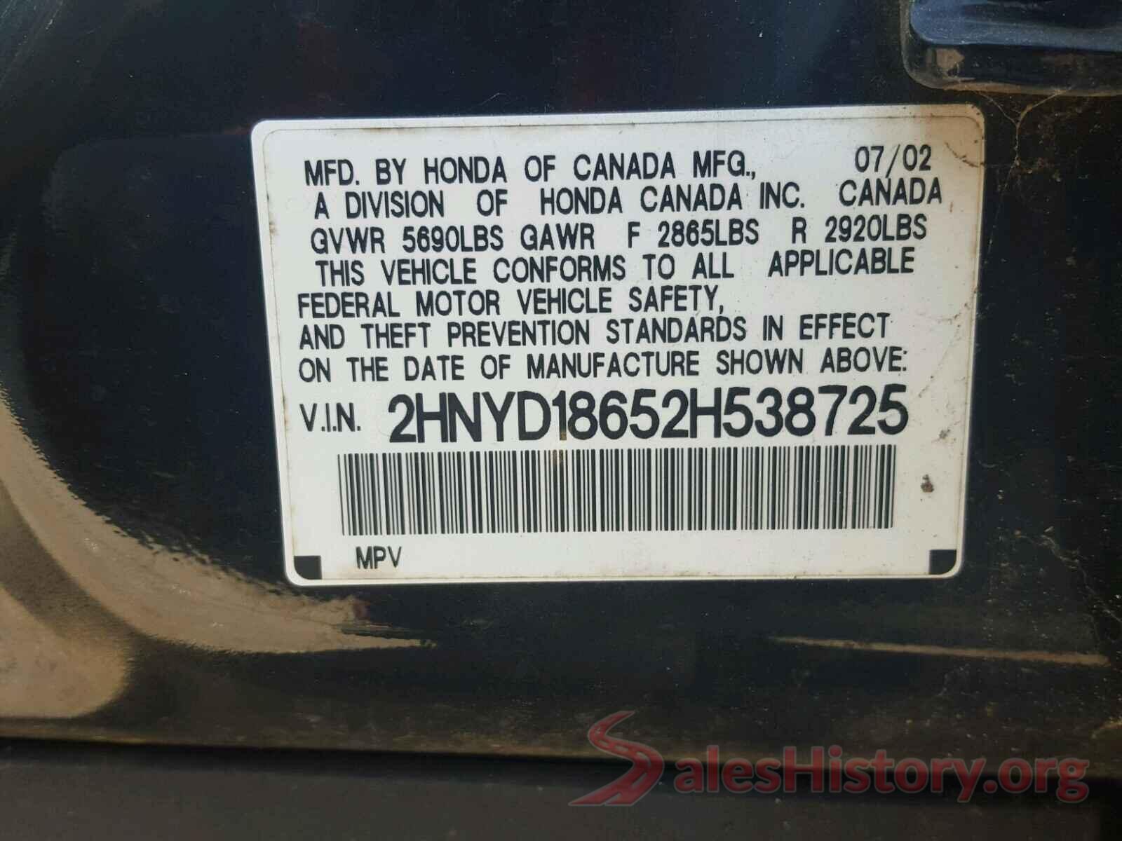 1N4BL4BV3KC254986 2002 ACURA MDX