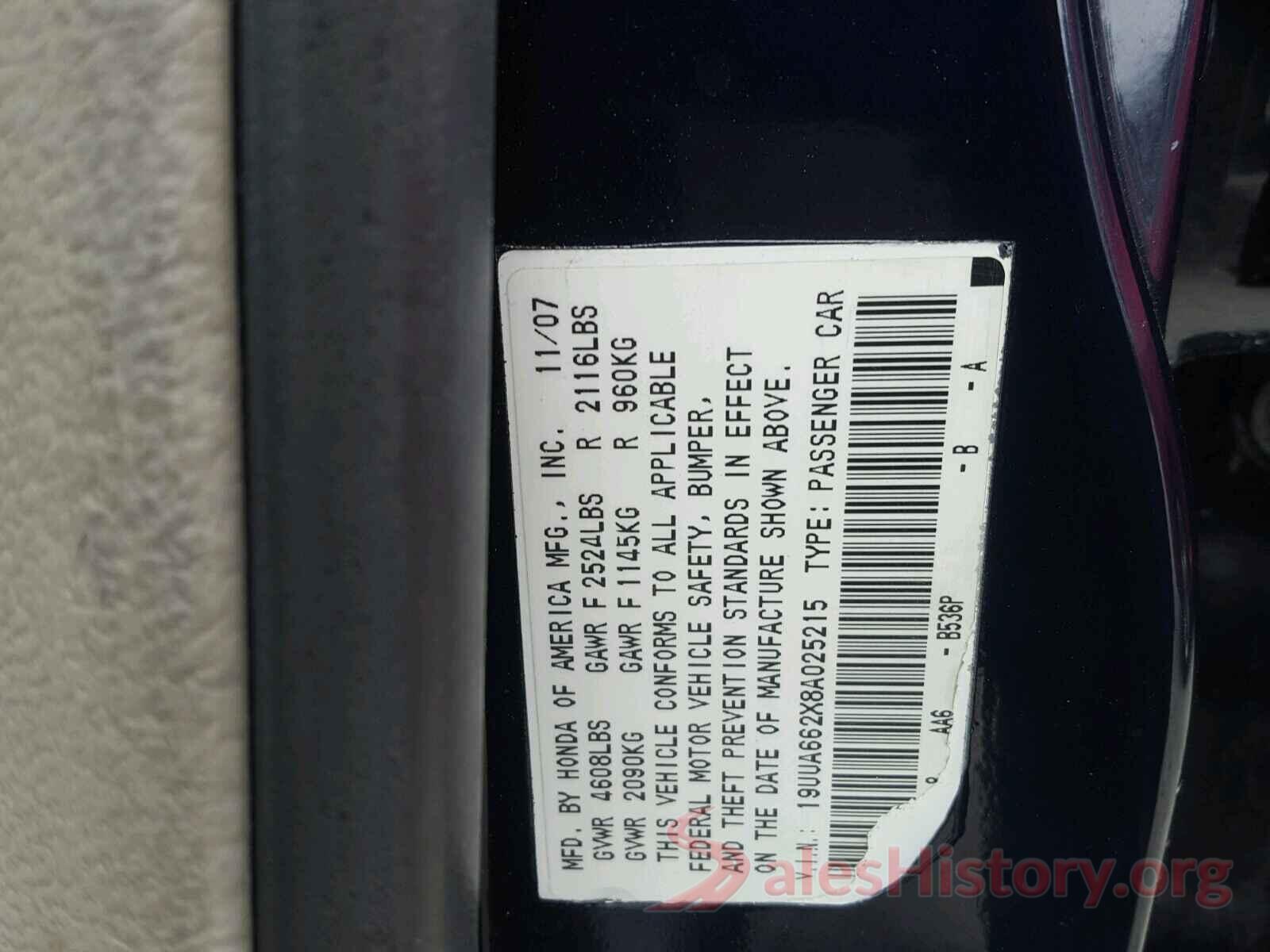 2C3CDXBG4LH207953 2008 ACURA TL