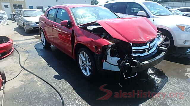 1N6DD0ER8KN738015 2011 DODGE AVENGER