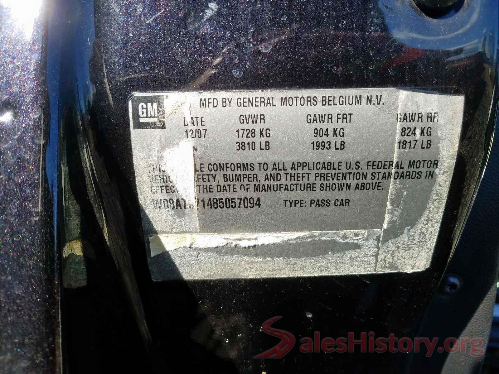 NMTKHMBX9LR104733 2008 SATURN ASTRA