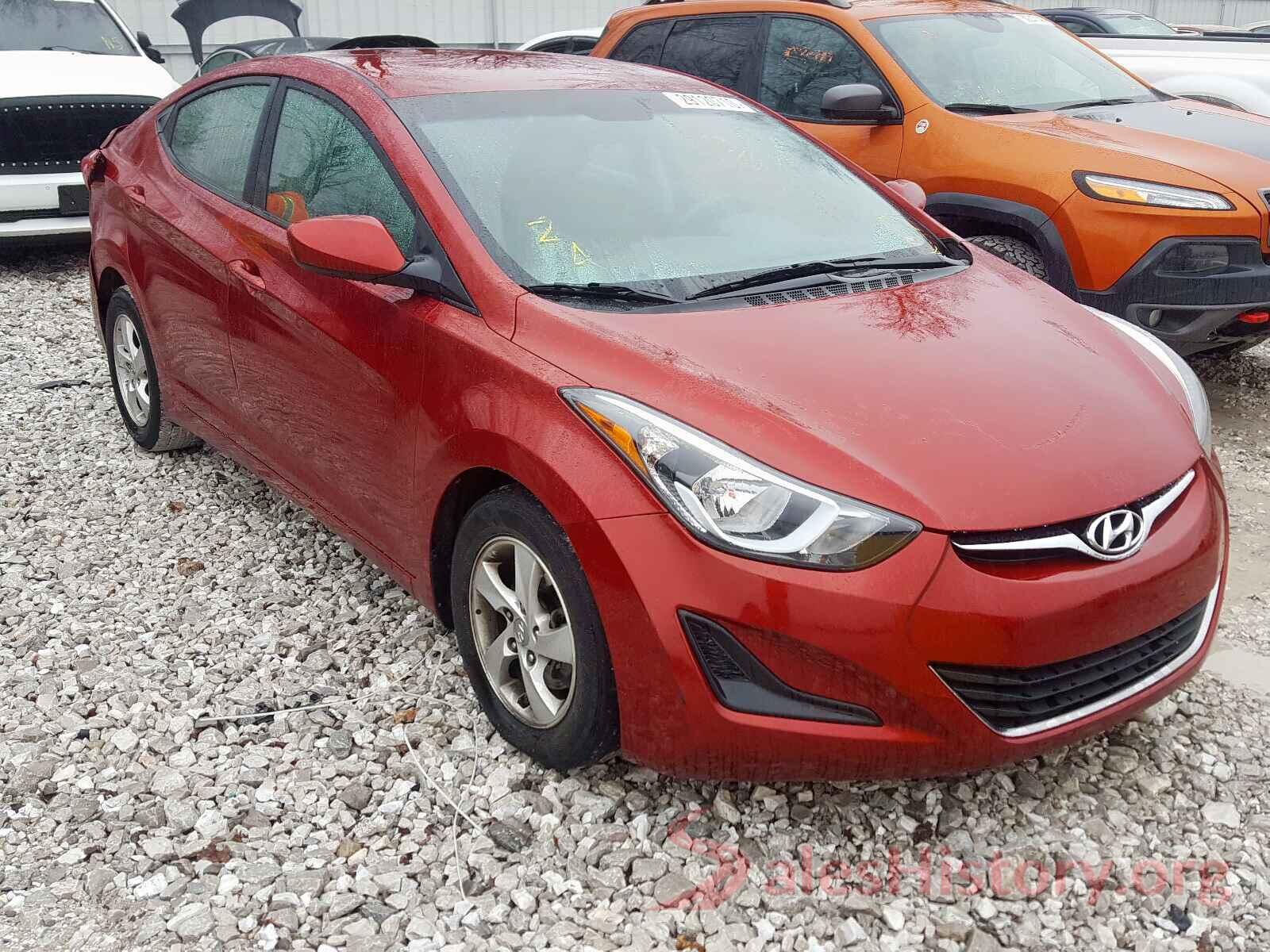 3KPF24AD8KE130714 2014 HYUNDAI ELANTRA