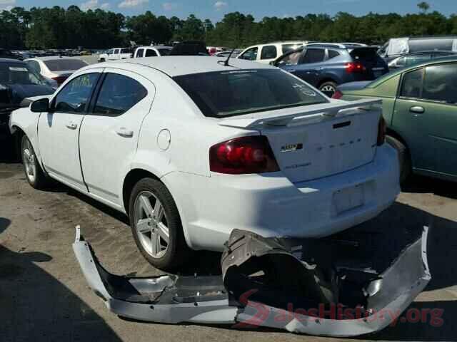 1C3CDFBB0GD624133 2012 DODGE AVENGER