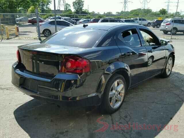 1FTYR3XM3JKA71881 2012 DODGE AVENGER