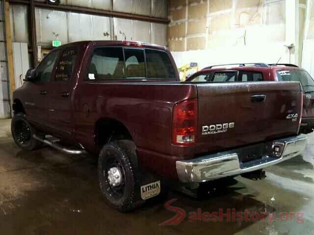 1FMCU9GD1JUD11747 2003 DODGE RAM 2500