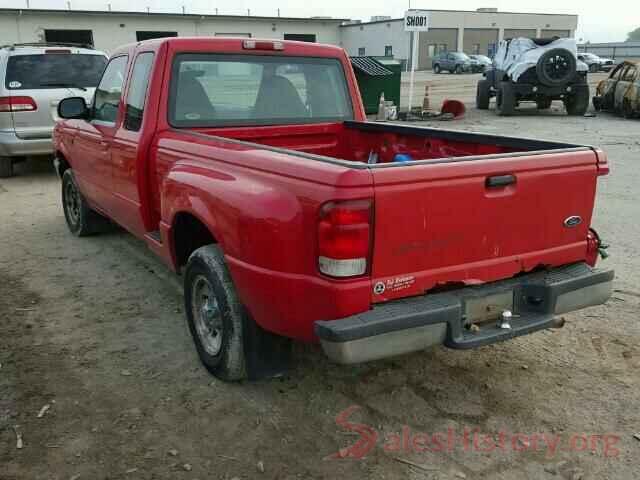 1HGCR2F17HA277170 2000 FORD RANGER