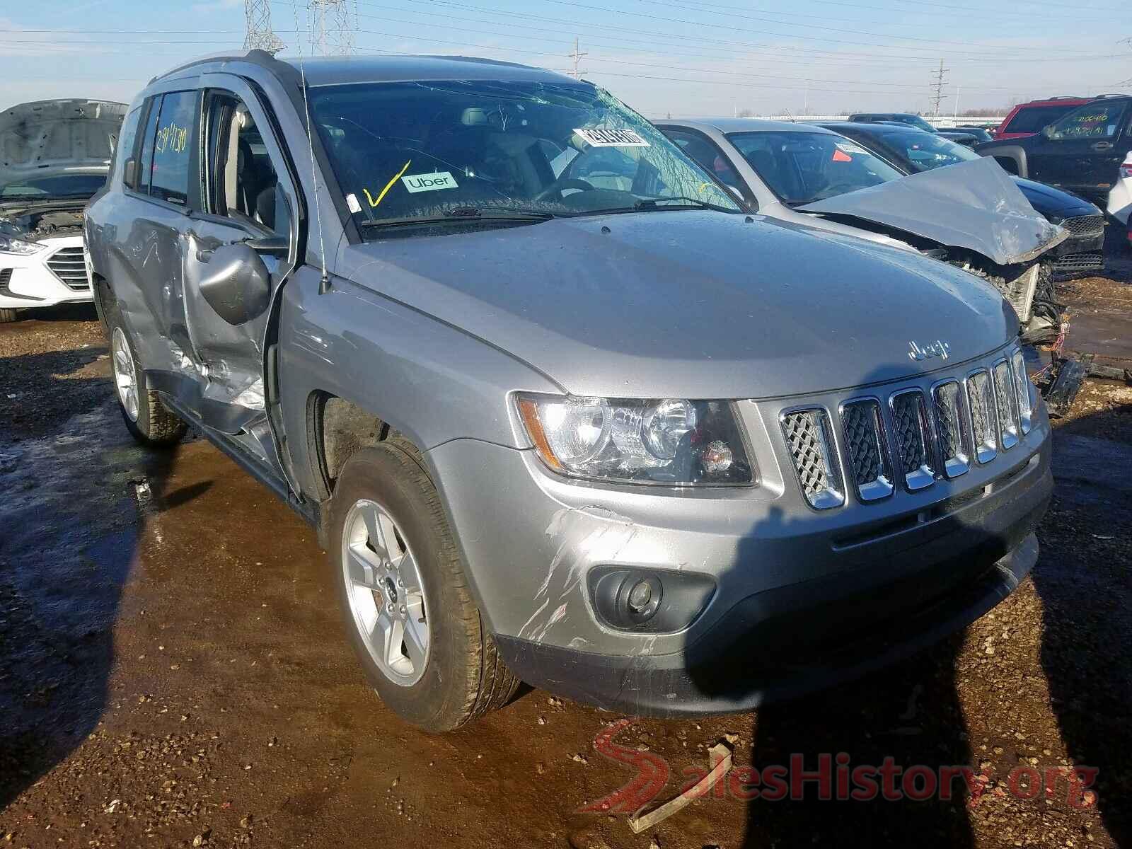 5YFBURHE6JP784385 2016 JEEP COMPASS