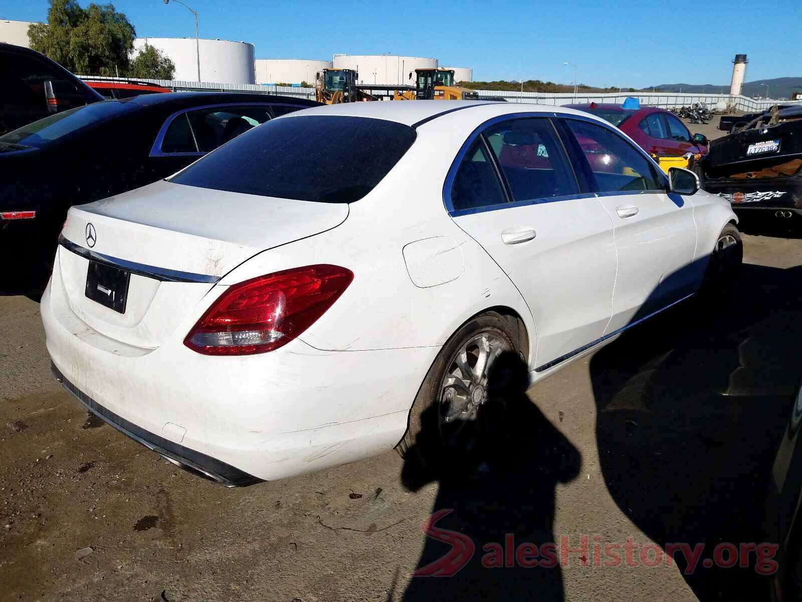 55SWF4JB2FU073525 2015 MERCEDES-BENZ C CLASS