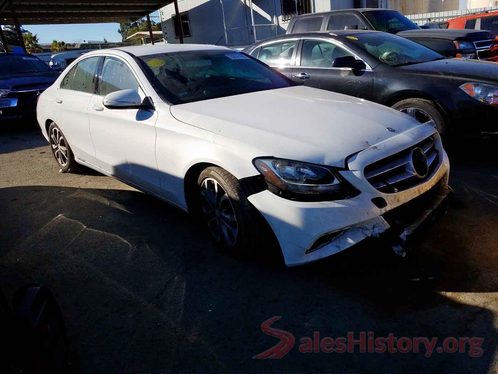 55SWF4JB2FU073525 2015 MERCEDES-BENZ C CLASS