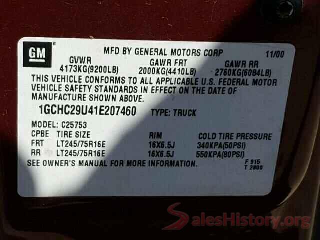 5NPE34AF8HH502521 2001 CHEVROLET SILVERADO