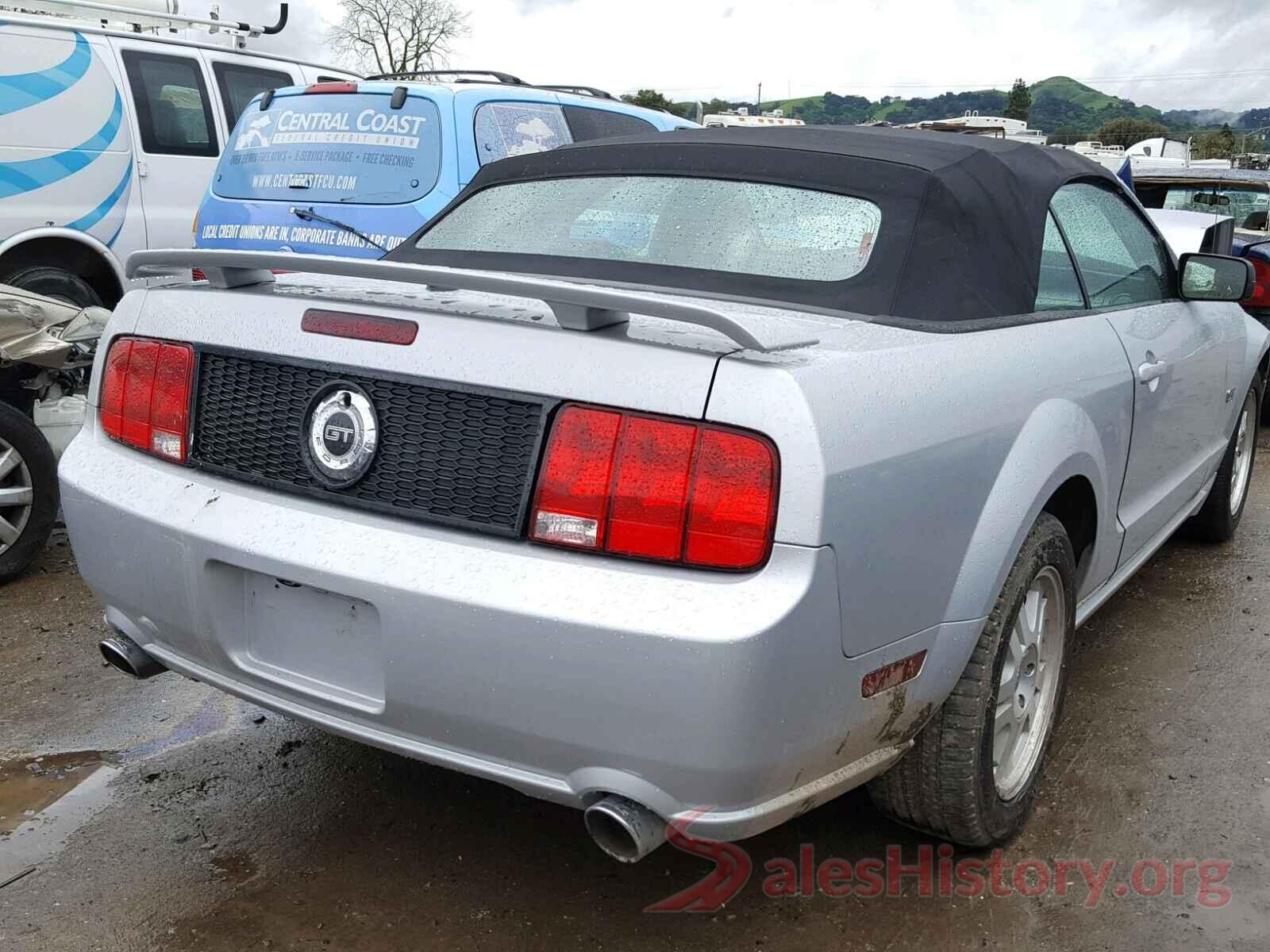 2T2ZZMCA0GC029261 2007 FORD MUSTANG