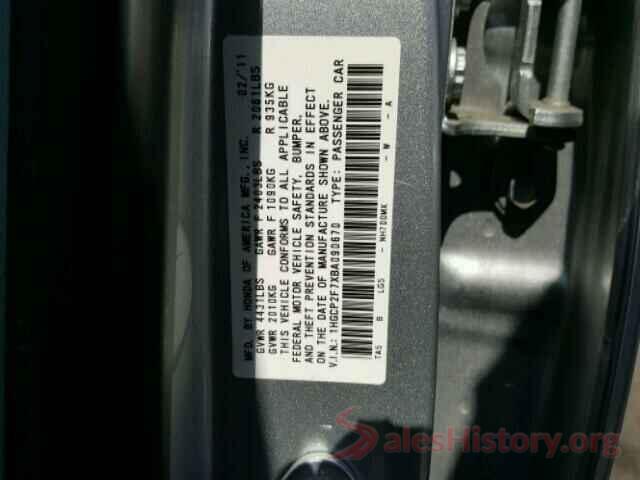 JTDKARFPXH3059842 2011 HONDA ACCORD