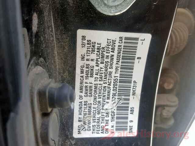 3N1AB7AP7JY252941 2009 HONDA CIVIC