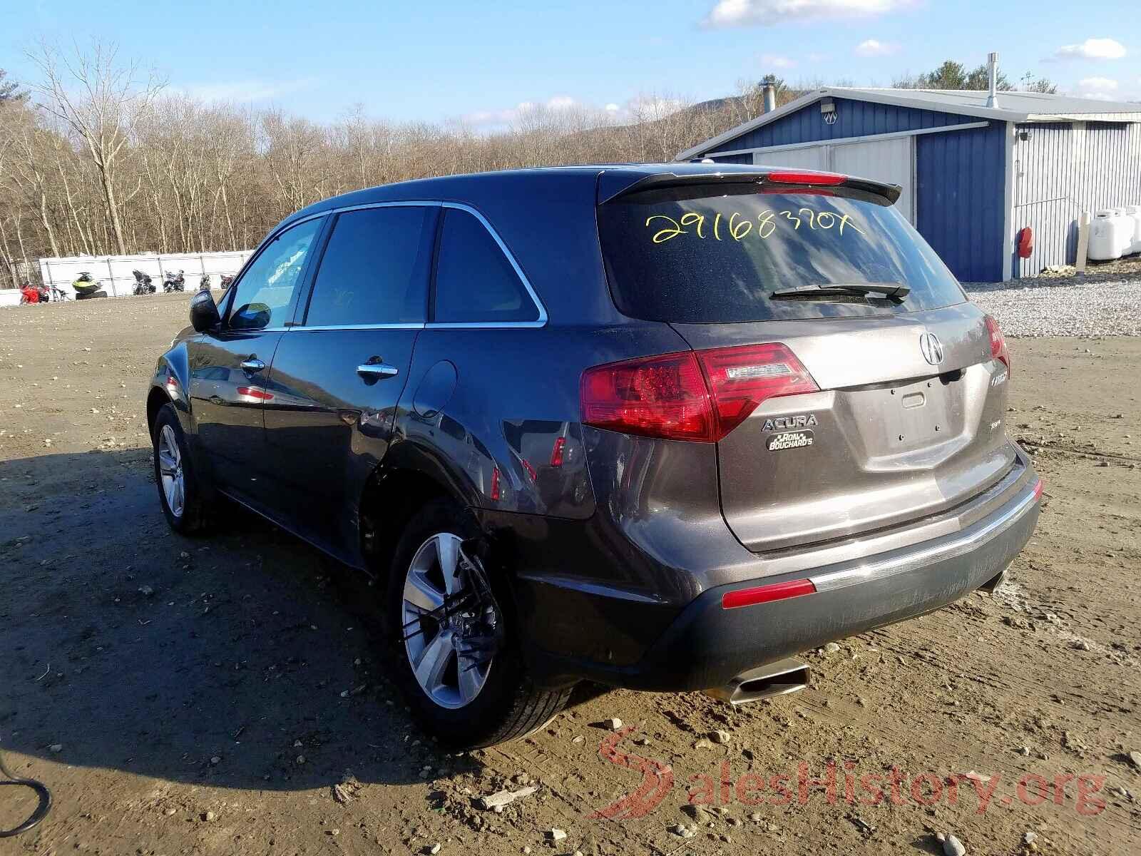 1G11C5SA3GF144608 2012 ACURA MDX