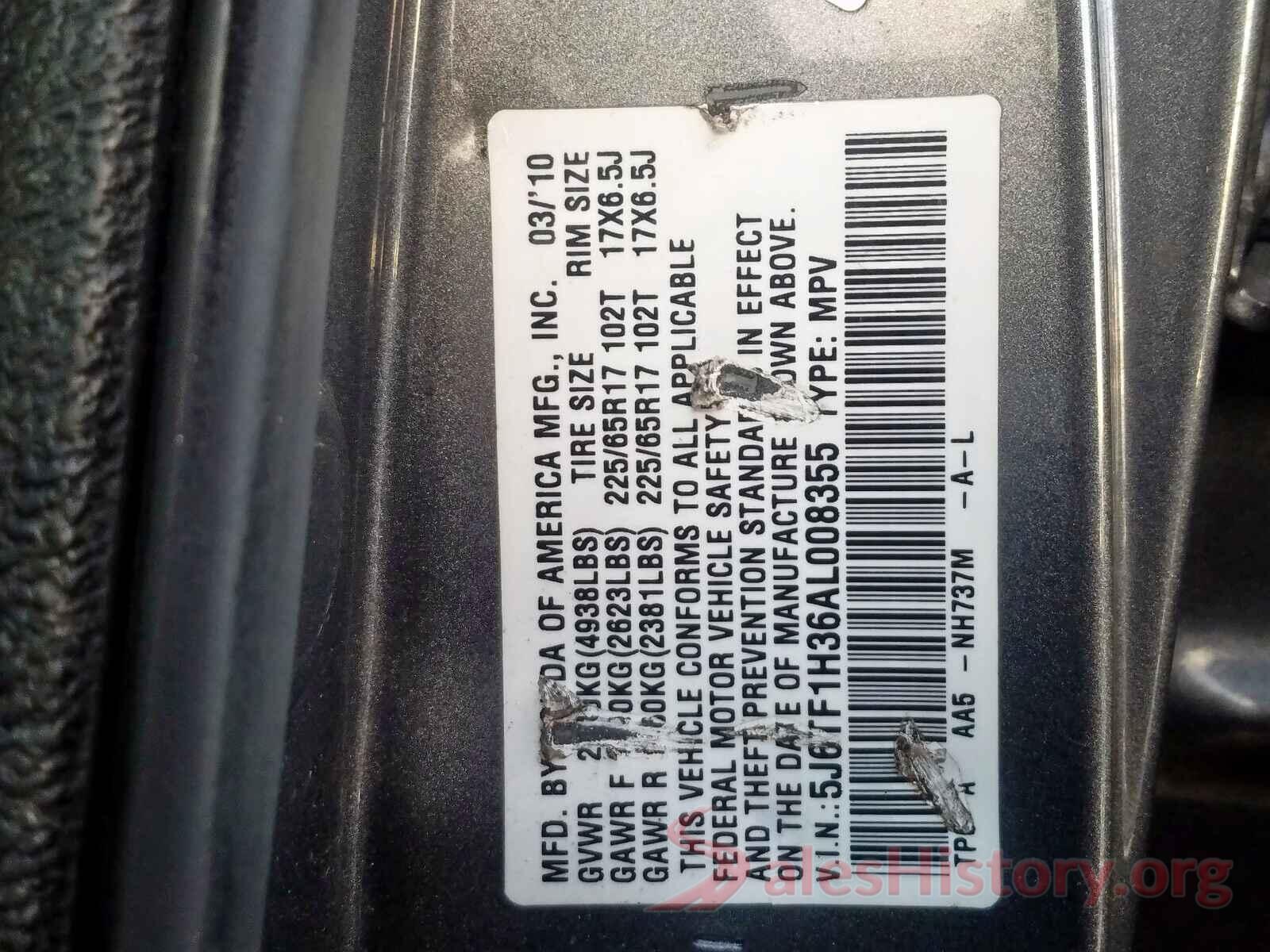 3KPC24A30JE024220 2010 HONDA ACCORD