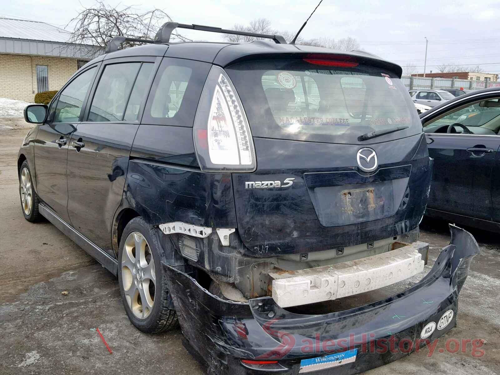 3VWDB7AJ1HM253412 2010 MAZDA 5