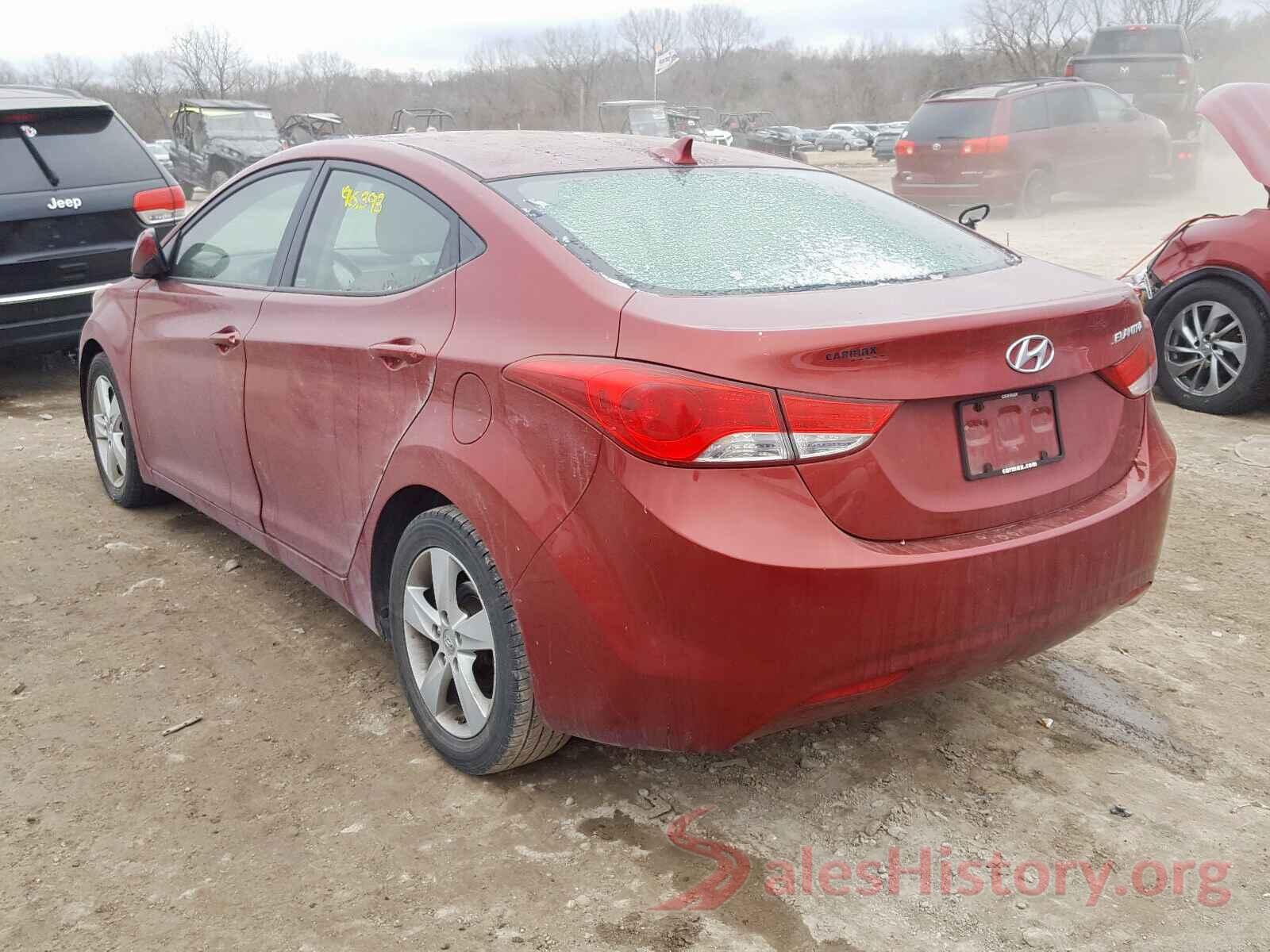 KNMAT2MT0HP574600 2013 HYUNDAI ELANTRA