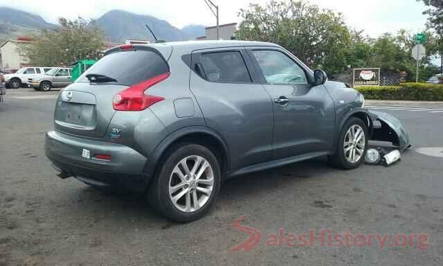 2T1BURHEXGC497611 2012 NISSAN JUKE