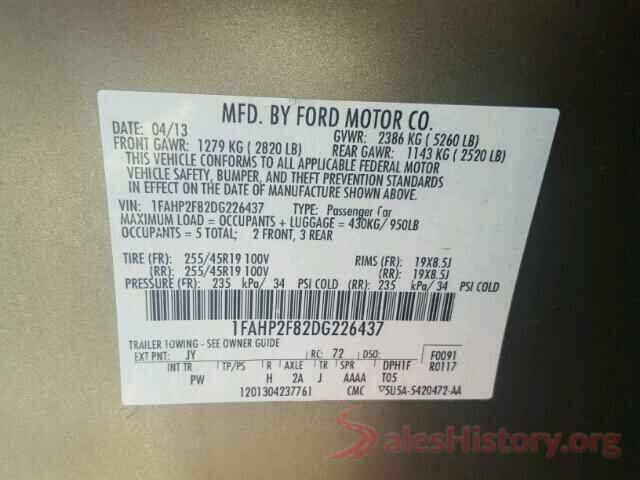 3KPFK4A70HE102151 2013 FORD TAURUS