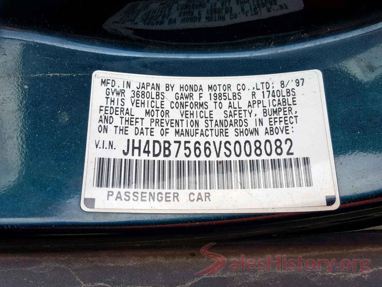 3KPF34AD8KE110413 1997 ACURA INTEGRA