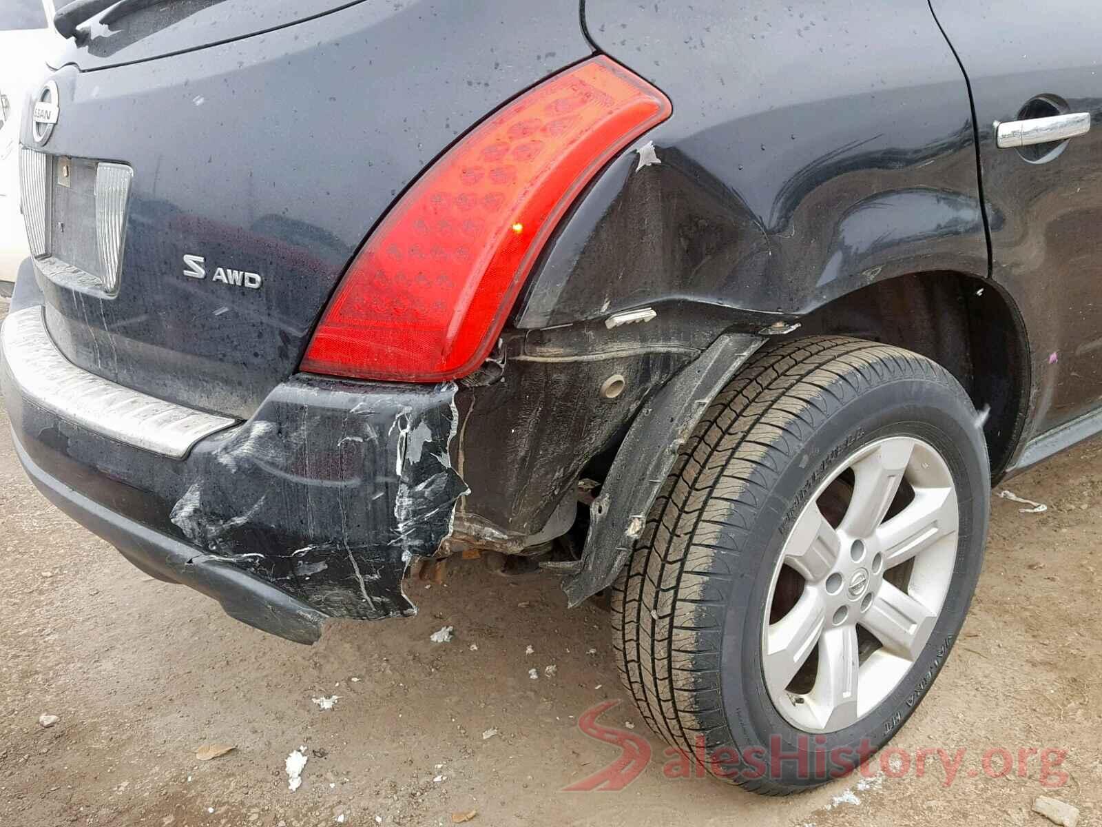 KNMAT2MV8GP731256 2007 NISSAN MURANO SL