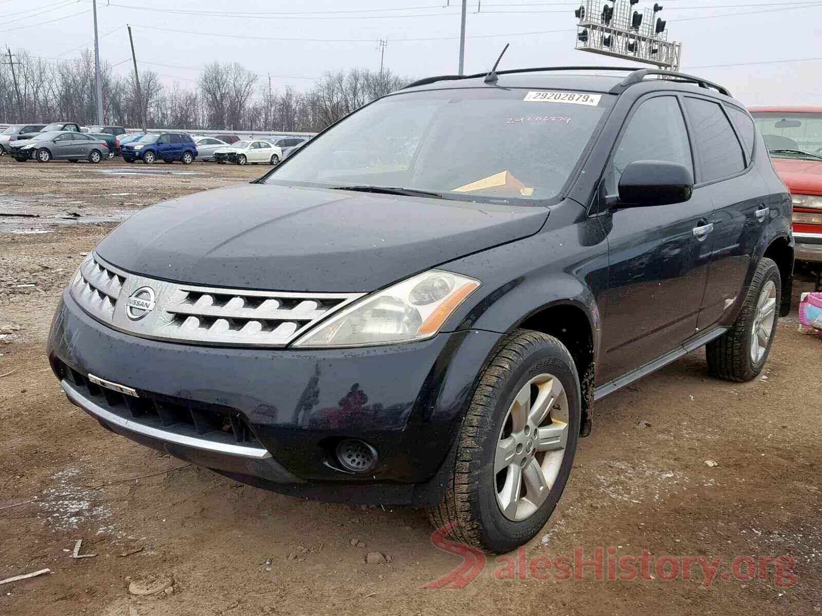 KNMAT2MV8GP731256 2007 NISSAN MURANO SL