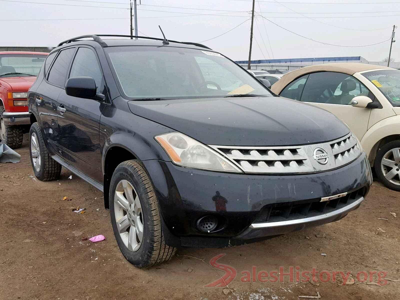 KNMAT2MV8GP731256 2007 NISSAN MURANO SL