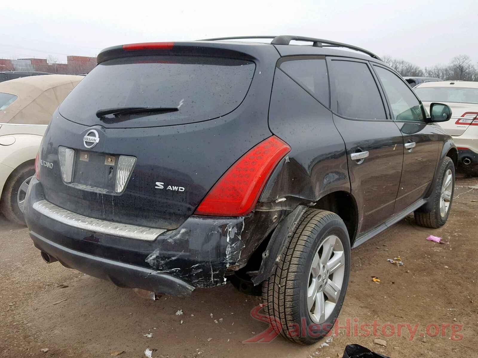 KNMAT2MV8GP731256 2007 NISSAN MURANO SL