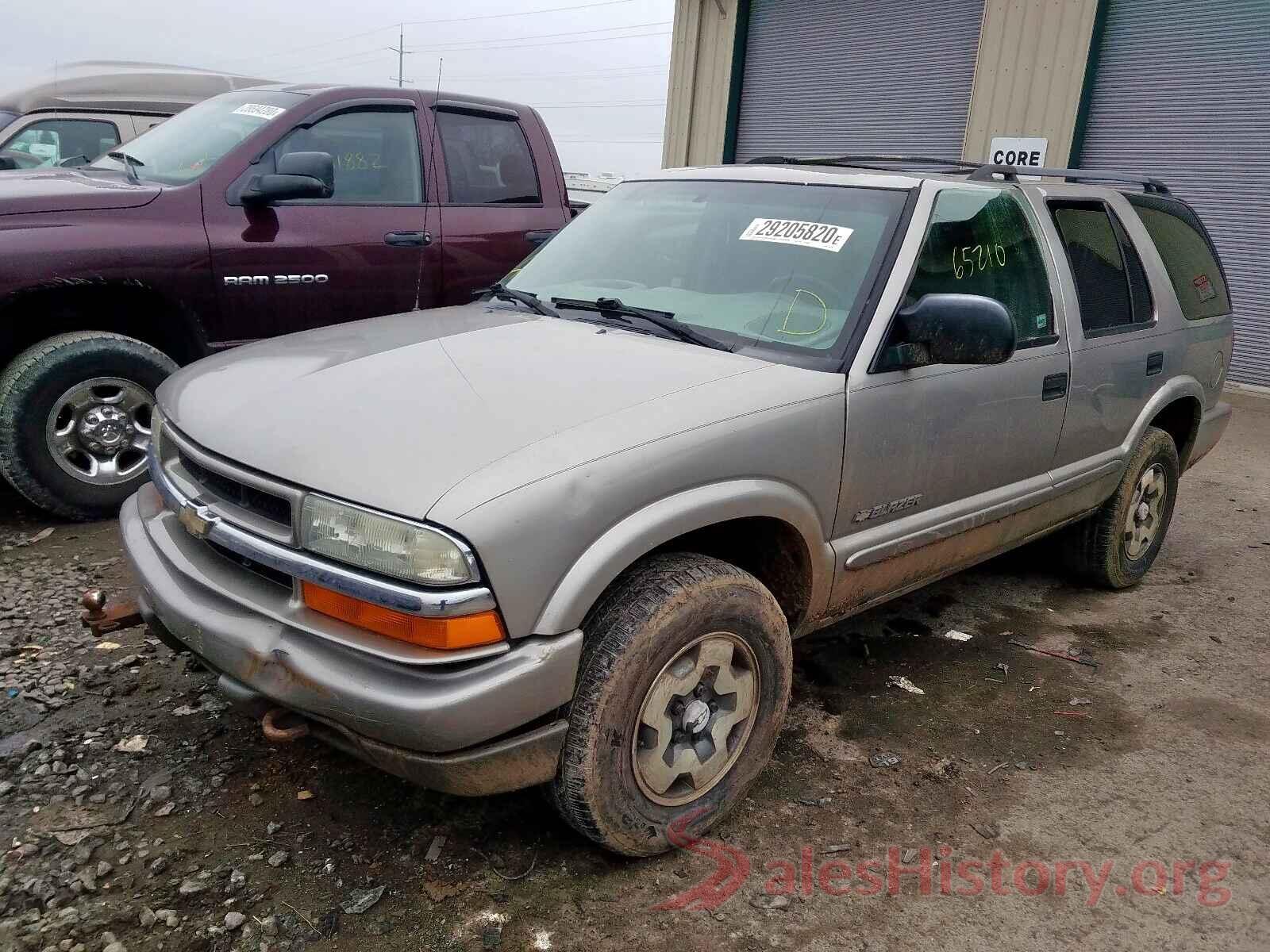 3FA6P0LU0HR386442 2004 CHEVROLET BLAZER