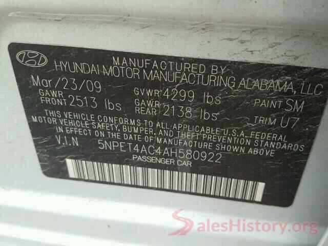 3TMAZ5CNXKM097139 2010 HYUNDAI SONATA