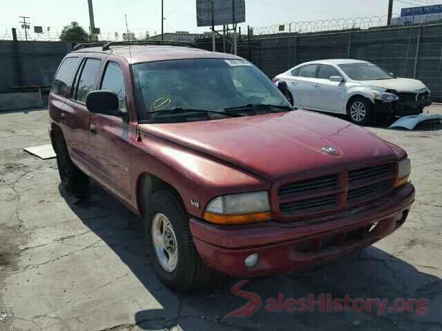 1FMCU9GX8GUC89619 1999 DODGE DURANGO