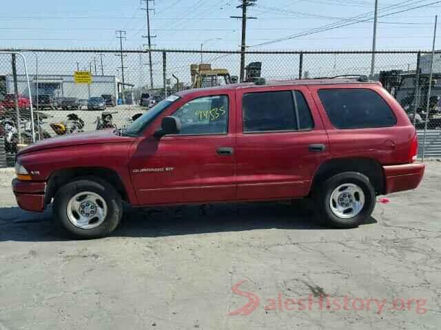 1FMCU9GX8GUC89619 1999 DODGE DURANGO