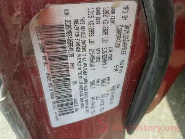 5NPE34AF3GH334849 2005 CHRYSLER PACIFICA