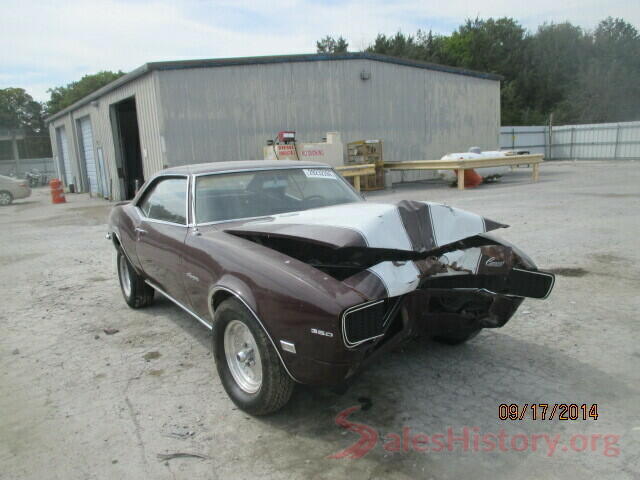 5NPD74LF0HH056765 1968 CHEVROLET CAMARO