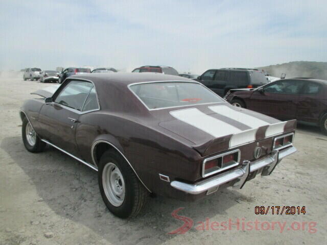 5NPD74LF0HH056765 1968 CHEVROLET CAMARO