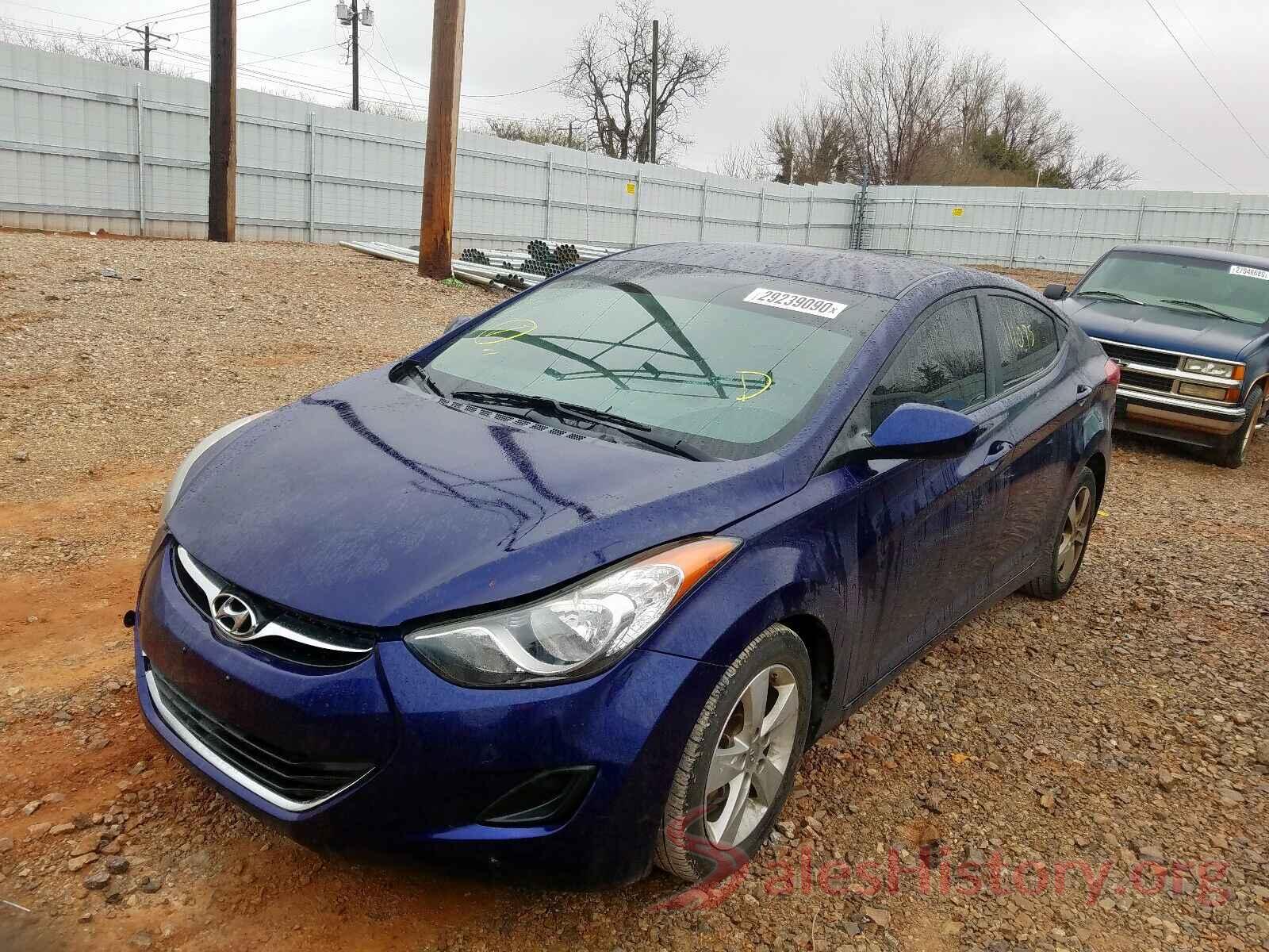 KNDPM3AC7J7396692 2013 HYUNDAI ELANTRA