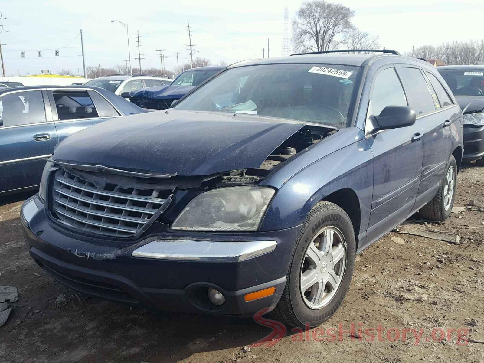 KNDPMCACXK7603187 2004 CHRYSLER PACIFICA