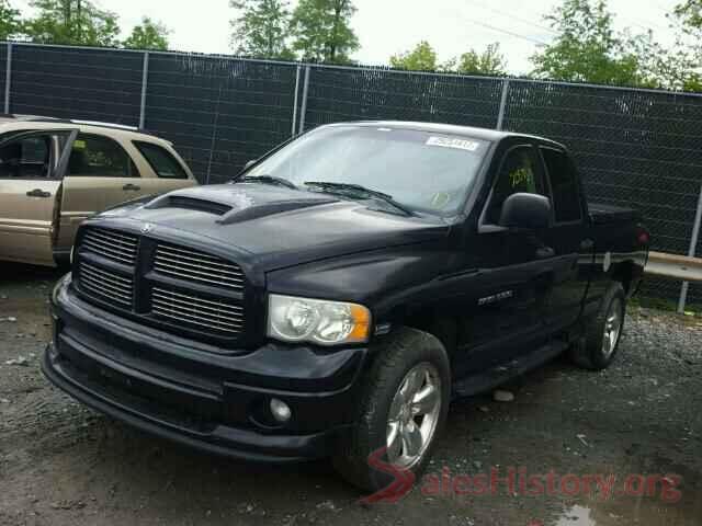 5XXGU4L35JG225398 2004 DODGE RAM 1500