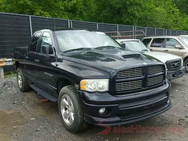 5XXGU4L35JG225398 2004 DODGE RAM 1500