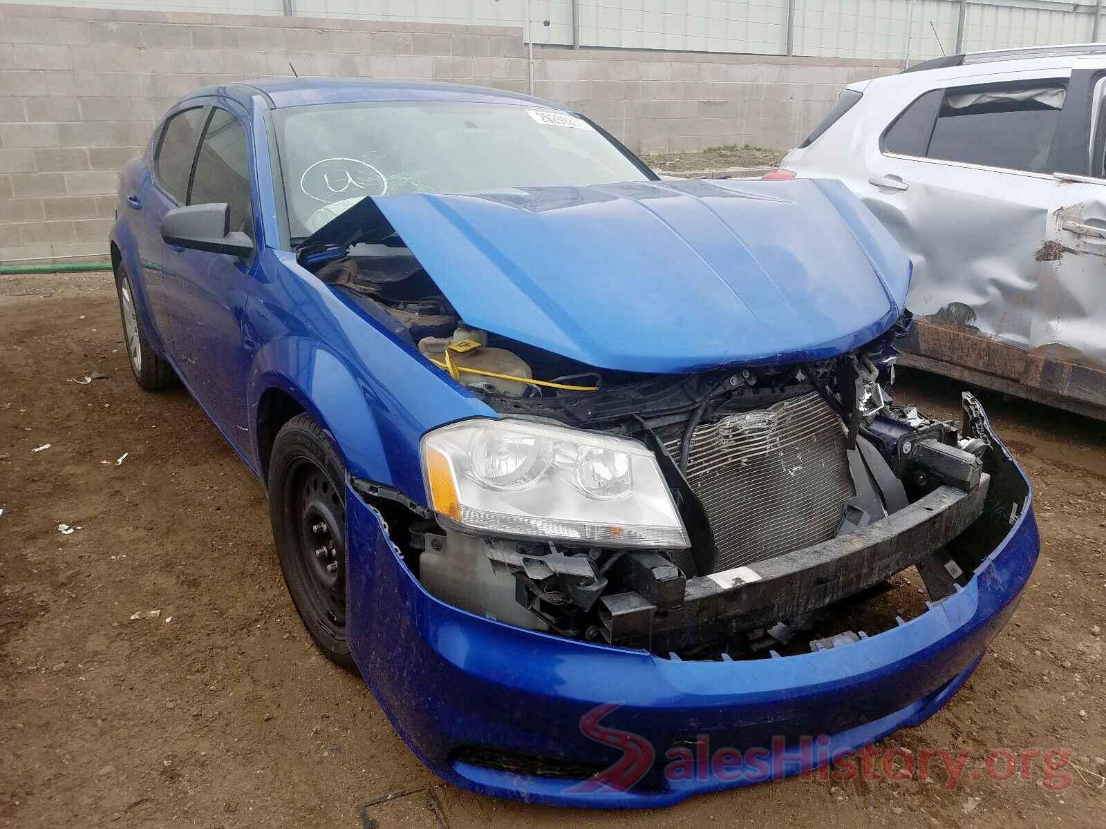 KNDMB5C10J6396345 2012 DODGE AVENGER