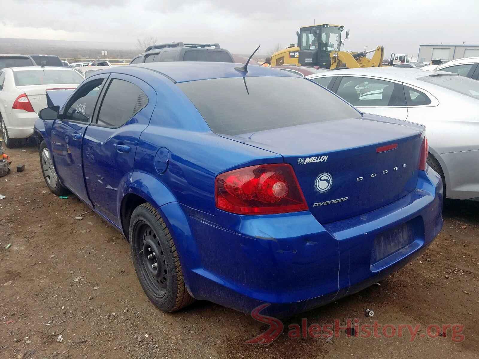 KNDMB5C10J6396345 2012 DODGE AVENGER