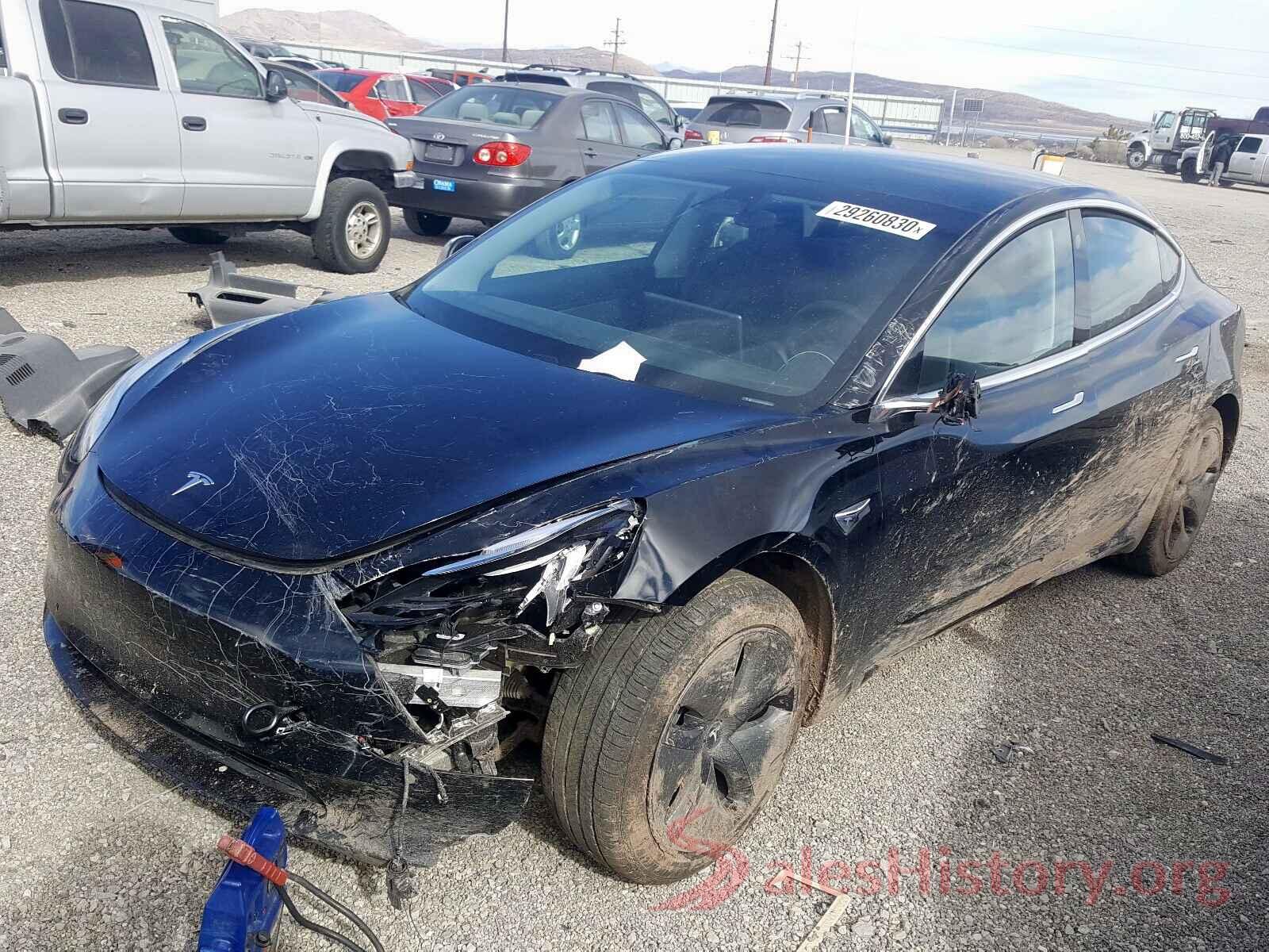 5YJ3E1EB6KF384496 2019 TESLA MODEL 3