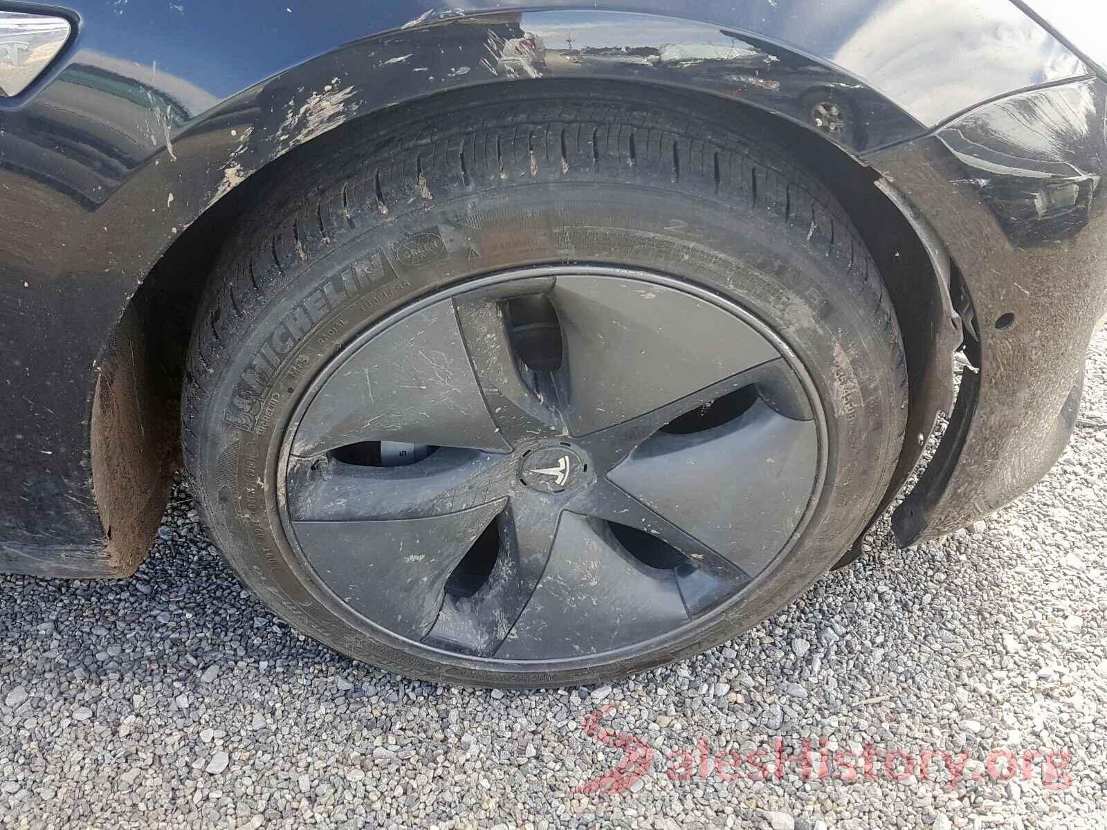 5YJ3E1EB6KF384496 2019 TESLA MODEL 3