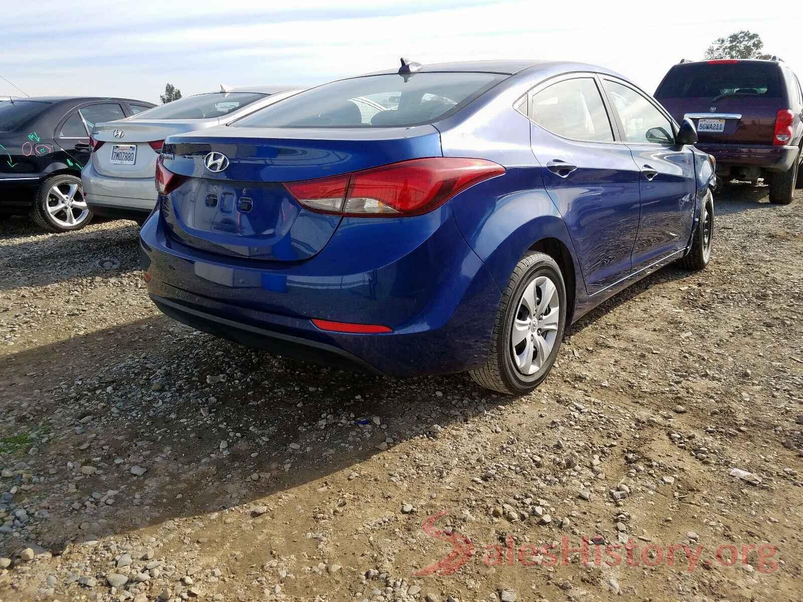 KNDJP3AE1H7019137 2016 HYUNDAI ELANTRA