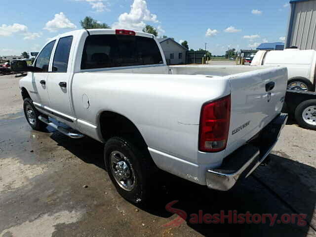 JA4AD2A38GZ015679 2005 DODGE RAM 2500